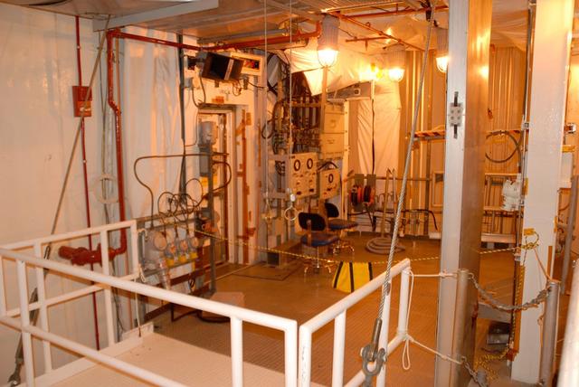 Interior view of Launch Pad 39A