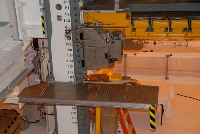 Interior view of Launch Pad 39A