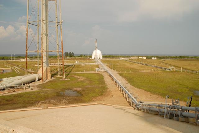 Exterior view of Launch Complex 39A