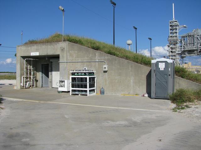 Exterior view of Launch Complex 39A