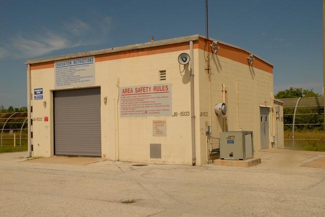 Exterior view of Launch Complex 39A