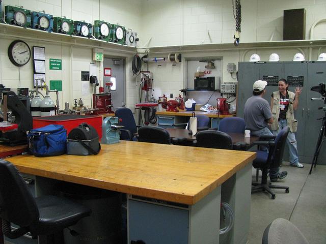 Interior view of Launch Complex 39A