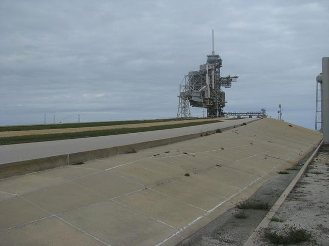 Exterior view of Launch Complex 39A