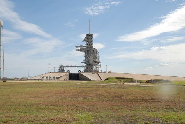 Exterior view of Launch Complex 39A