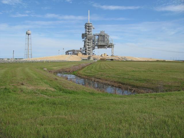 Exterior view of Launch Complex 39A