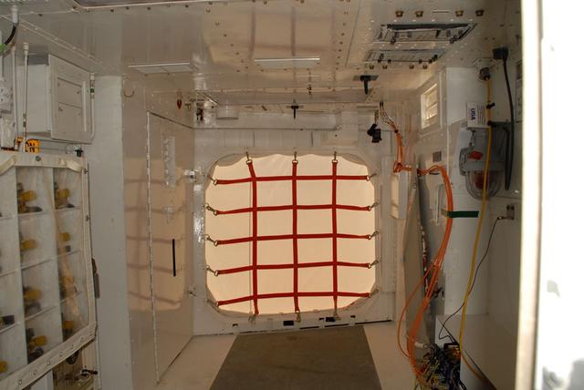 Interior view of White Room of Launch Complex 39A