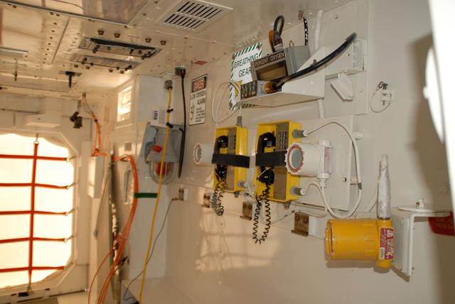 Interior view of White Room of Launch Complex 39A