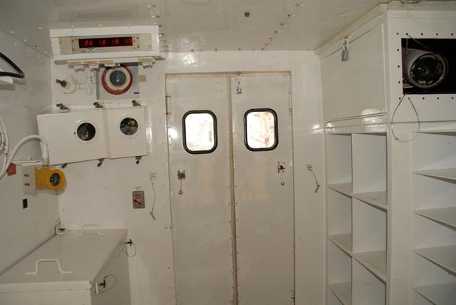 Interior view of White Room of Launch Complex 39A