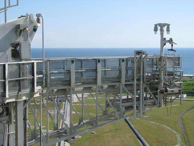 Interior view of Launch Pad 39A