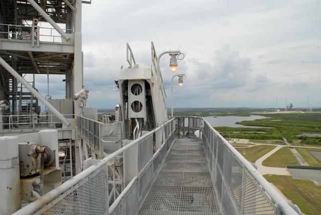 Interior view of Launch Pad 39A
