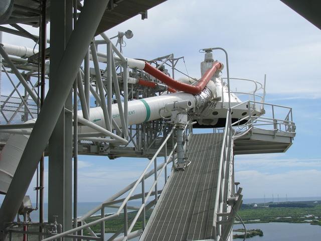 Interior view of Launch Pad 39A