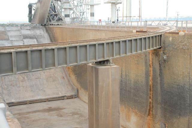 Interior view of Launch Pad 39A