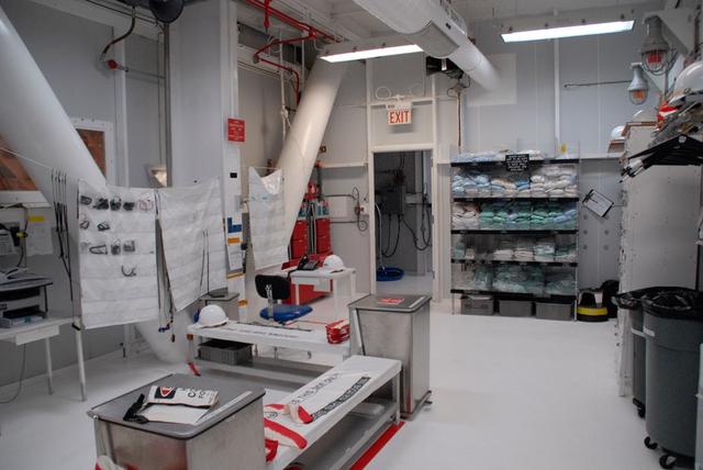 Interior view of Launch Pad 39A