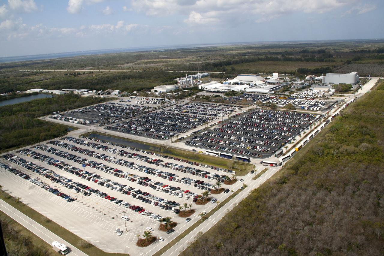 CAPE CANAVERAL, Fla. -- Swarms of people are at the Kennedy Space Center Visitor Complex in Florida to watch space shuttle Discovery lift off on its final scheduled mission from Launch Pad 39A.      Liftoff is set for 4:50 p.m. EST on Feb. 24. Discovery and its six-member STS-133 crew will deliver the Permanent Multipurpose Module, packed with supplies and critical spare parts, as well as Robonaut 2, the dexterous humanoid astronaut helper, to the International Space Station. Discovery, which will fly its 39th mission, is scheduled to be retired following STS-133. This will be the 133rd Space Shuttle Program mission and the 35th shuttle voyage to the space station. For more information on the STS-133 mission, visit www.nasa.gov/mission_pages/shuttle/shuttlemissions/sts133/. Photo credit: NASA/Jack Pfaller