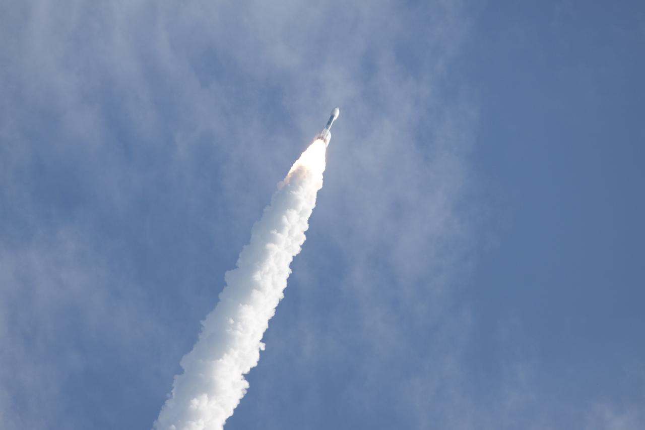 CAPE CANAVERAL, Fla. – The United Launch Alliance Delta II Heavy rocket propels NASA’s twin Gravity Recovery and Interior Laboratory (GRAIL) mission into the clouds over Space Launch Complex 17B on Cape Canaveral Air Force Station in Florida. Liftoff was at 9:08:52 a.m. EDT Sept.10. GRAIL-A will separate from the second stage of the rocket at about one hour 21 minutes after liftoff, followed by GRAIL-B at 90-minutes after launch. The spacecraft are embarking on a three-month journey to reach the moon.    GRAIL will fly twin spacecraft in tandem around the moon to precisely measure and map variations in the moon's gravitational field. The mission will provide the most accurate global gravity field to date for any planet, including Earth. This detailed information will reveal differences in the density of the moon's crust and mantle and will help answer fundamental questions about the moon's internal structure, thermal evolution, and history of collisions with asteroids. The aim is to map the moon's gravity field so completely that future moon vehicles can safely navigate anywhere on the moon’s surface. For more information, visit http://www.nasa.gov/grail. Photo credit: NASA/Darrell McCall