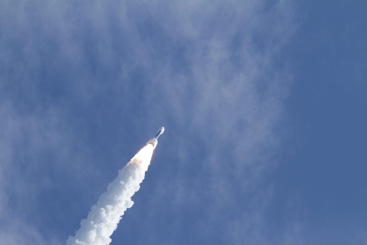 CAPE CANAVERAL, Fla. – The United Launch Alliance Delta II Heavy rocket propels NASA’s twin Gravity Recovery and Interior Laboratory (GRAIL) mission into the clouds over Space Launch Complex 17B on Cape Canaveral Air Force Station in Florida. The spacecraft launched at 9:08:52 a.m. EDT Sept. 10. GRAIL-A will separate from the second stage of the rocket at about one hour, 21 minutes after liftoff, followed by GRAIL-B at 90 minutes after launch. The spacecraft are embarking on a three-month journey to reach the moon.    GRAIL will fly twin spacecraft in tandem around the moon to precisely measure and map variations in the moon's gravitational field. The mission will provide the most accurate global gravity field to date for any planet, including Earth. This detailed information will reveal differences in the density of the moon's crust and mantle and will help answer fundamental questions about the moon's internal structure, thermal evolution, and history of collisions with asteroids. The aim is to map the moon's gravity field so completely that future moon vehicles can safely navigate anywhere on the moon’s surface. For more information, visit http://www.nasa.gov/grail. Photo credit: NASA/Kenny Allen
