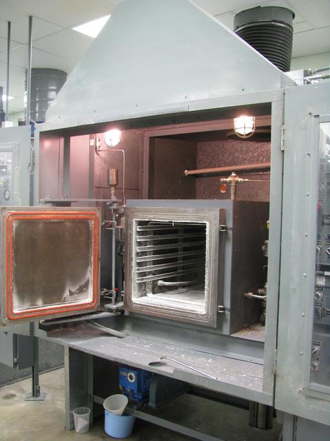 Interior view of the Thermal Ptroctection System facility