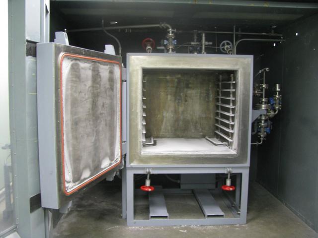 Interior view of the Thermal Ptroctection System facility