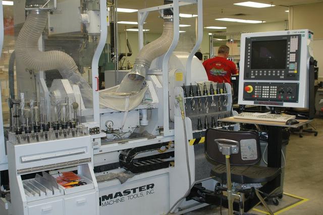 Interior view of the Thermal Ptroctection System facility