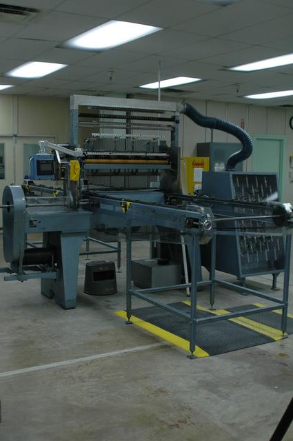 Interior view of the Thermal Ptroctection System facility