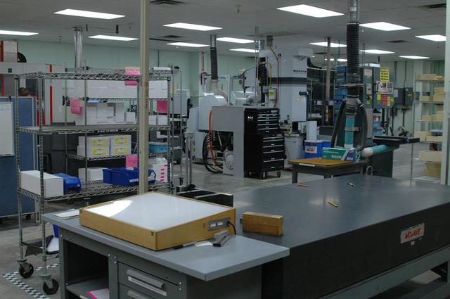 Interior view of the Thermal Ptroctection System facility