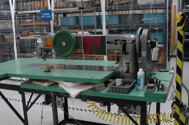 Interior view of the Thermal Ptroctection System facility