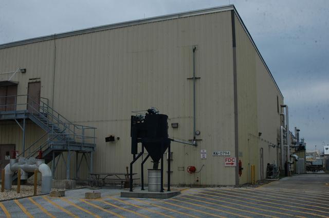 Exterior view of the Thermal Ptroctection System facility