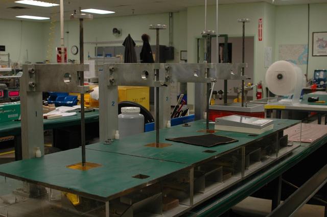 Interior view of the Thermal Ptroctection System facility