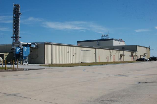 Exterior view of the Thermal Ptroctection System facility