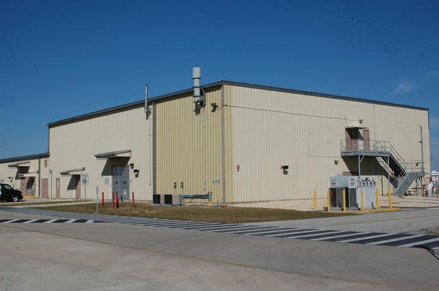 Exterior view of the Thermal Ptroctection System facility