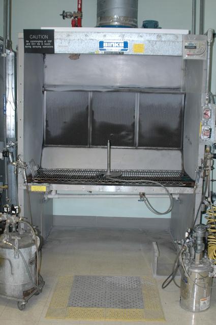 Interior view of the Thermal Ptroctection System facility