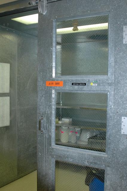 Interior view of the Thermal Ptroctection System facility