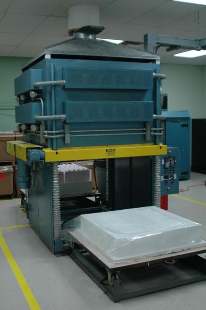 Interior view of the Thermal Ptroctection System facility