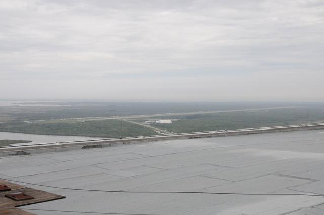 View of the Shuttle Landing Facility
