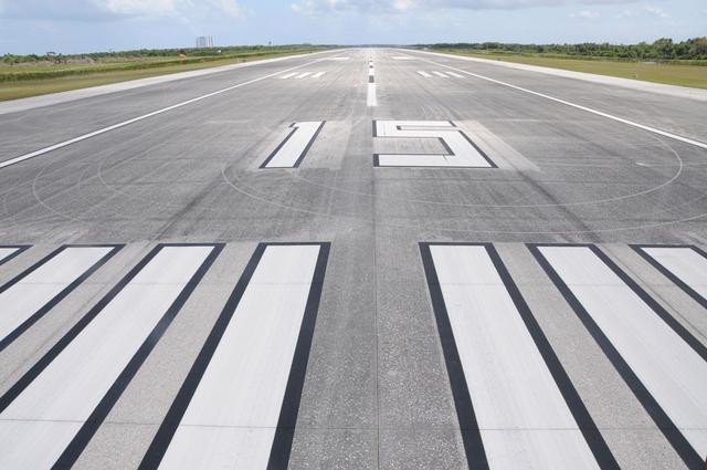 View of the Shuttle Landing Facility