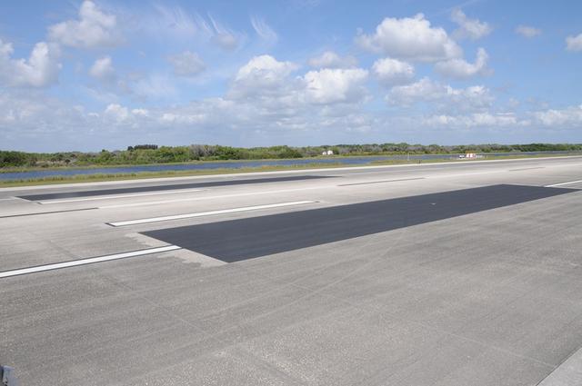 View of the Shuttle Landing Facility