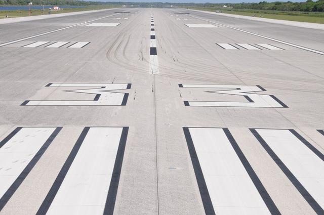 View of the Shuttle Landing Facility