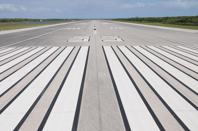 View of the Shuttle Landing Facility