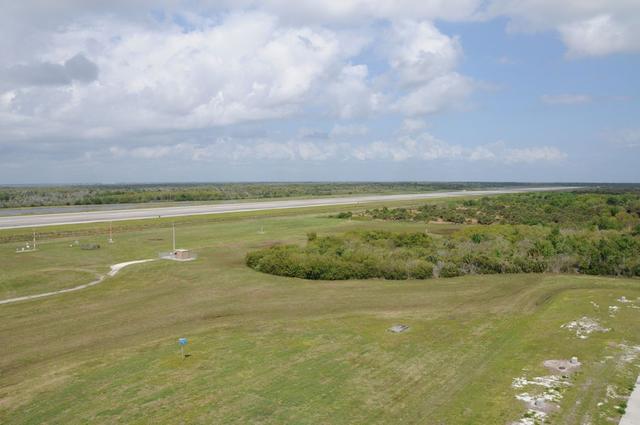 View of the Shuttle Landing Facility