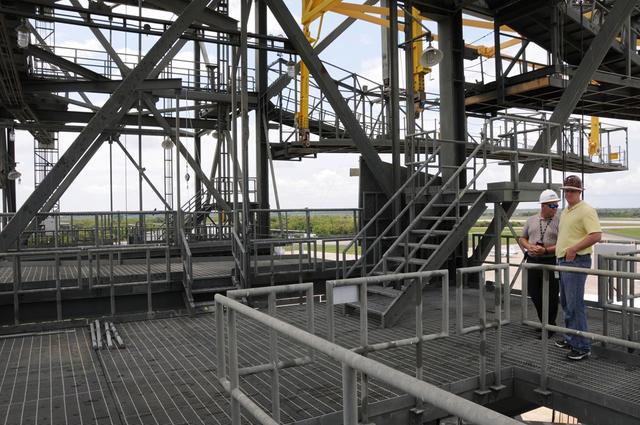 View of the Shuttle Landing Facility