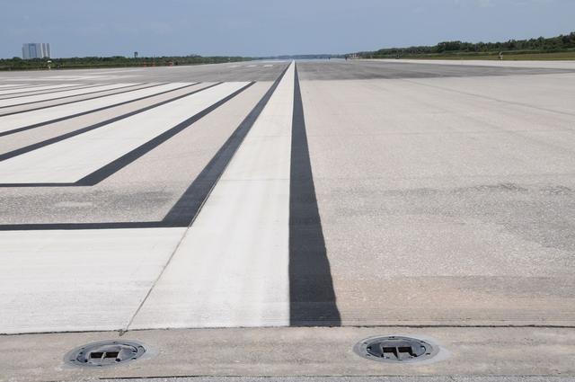 View of the Shuttle Landing Facility