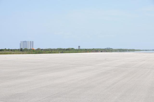 View of the Shuttle Landing Facility