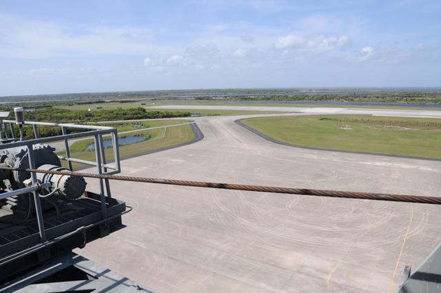 View of the Shuttle Landing Facility