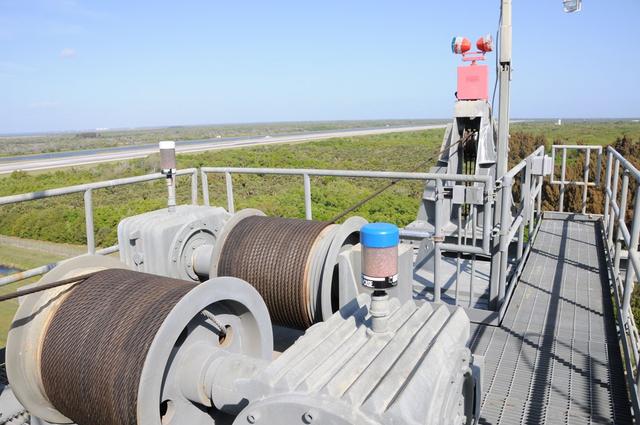 View of the Shuttle Landing Facility