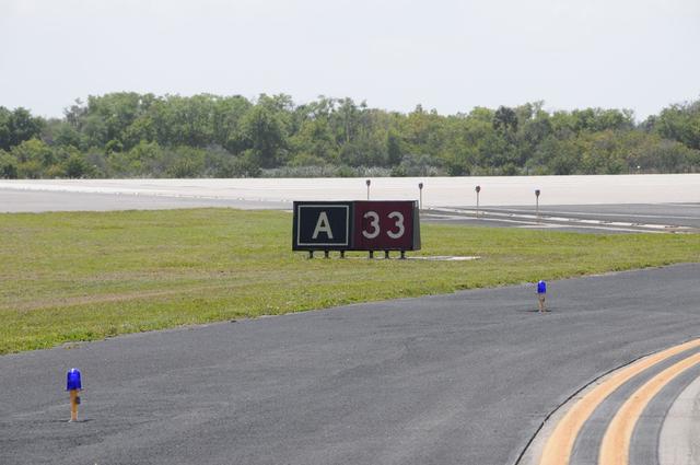 View of the Shuttle Landing Facility