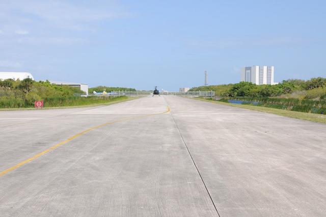 View of the Shuttle Landing Facility