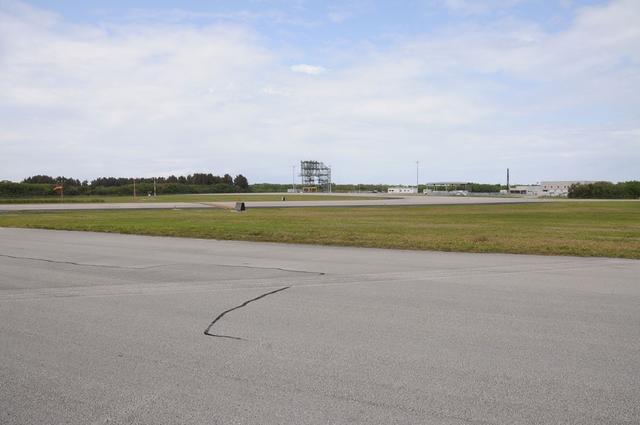 View of the Shuttle Landing Facility