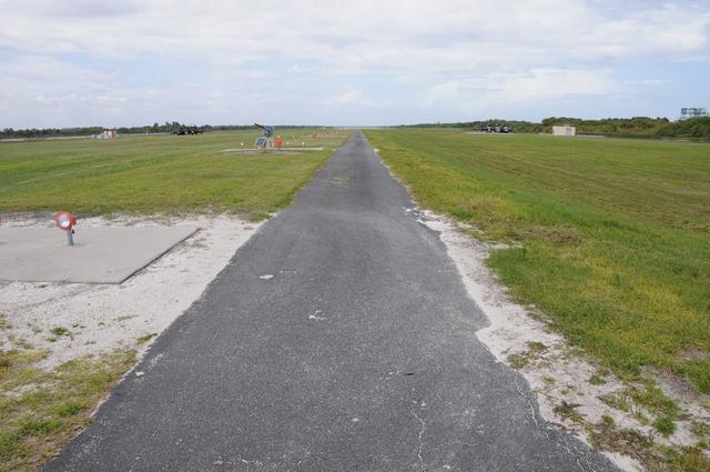 View of the Shuttle Landing Facility