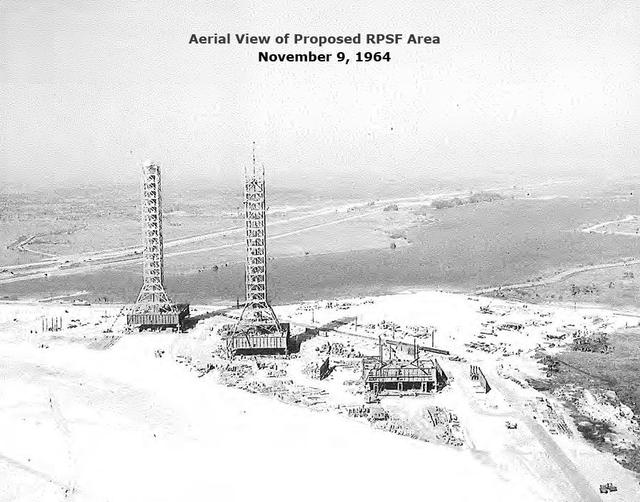 Aerial View of Proposed RPSF Area, November 9, 1964