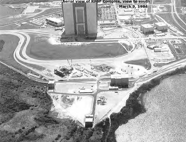 Aerial View of RPSF Complex, view to the south, March 9, 1984